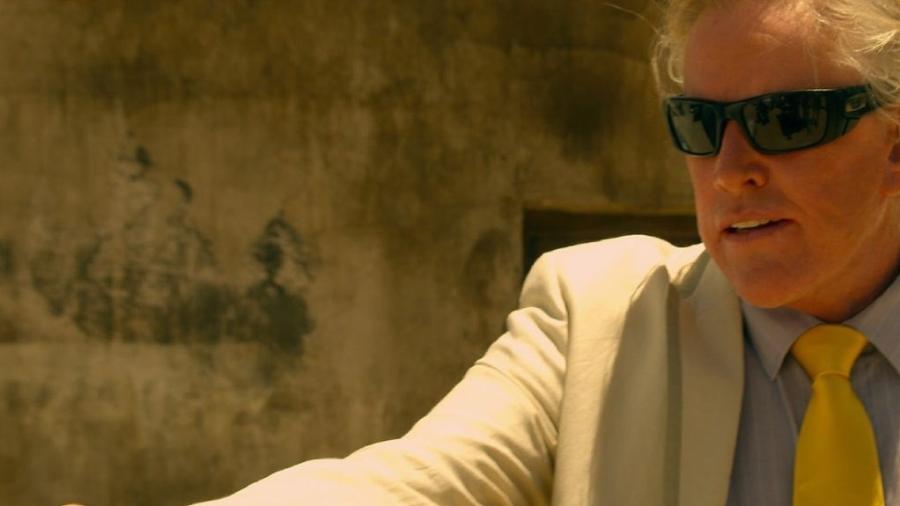 Gary Busey em cena do filme "Caçadores de Emoção" (2013) - Divulgação