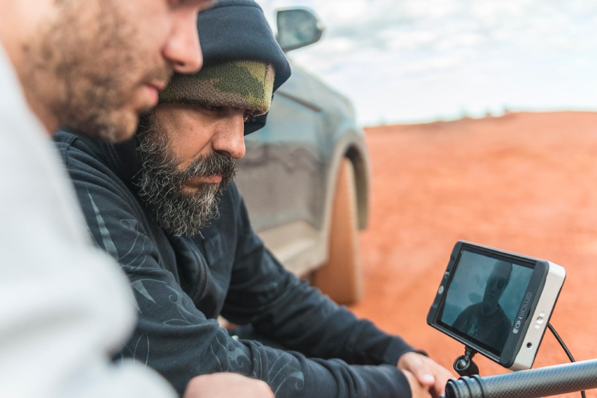 Natiruts durante gravação do videoclipe "Na Positiva" na Chapada dos Veadeiros, em Goiás - André Dib