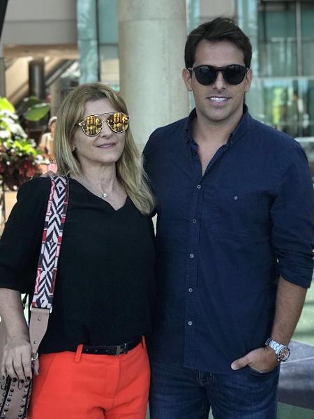 A diretora de Relações Públicas e Internacionais do Grupo Bandeirantes, Rosana Saad,  se reuniu em Orlando com Rodrigo Branco - Divulgação/ TV Canal 1 - Divulgação/ TV Canal 1