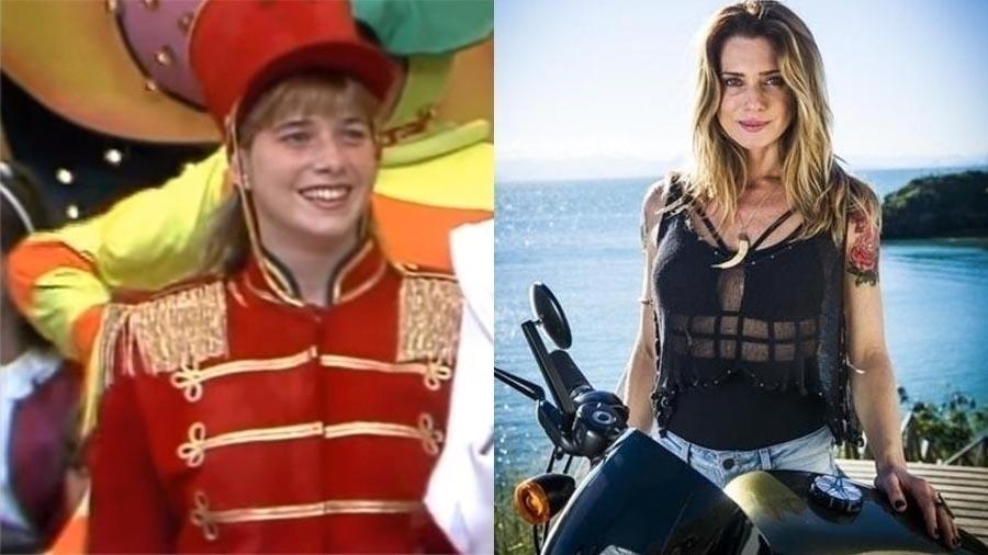 Letícia Spiller começou sua carreira no "Xou da Xuxa", em 89, como a paquita Pituxa Pastel, aos 16 anos. Aos 44, mãe de Pedro e Stella, a atriz está cada dia mais bonita. Ela cuida da boa forma com aulas de balé e musculação. A alimentação também é bem saudável. "Gosto de carregar salada de mozarela de búfala com tomate cereja, granola e barrinha de cereal sem glúten", disse à "Corpo a Corpo" - Reprodução e Divulgação/Globo