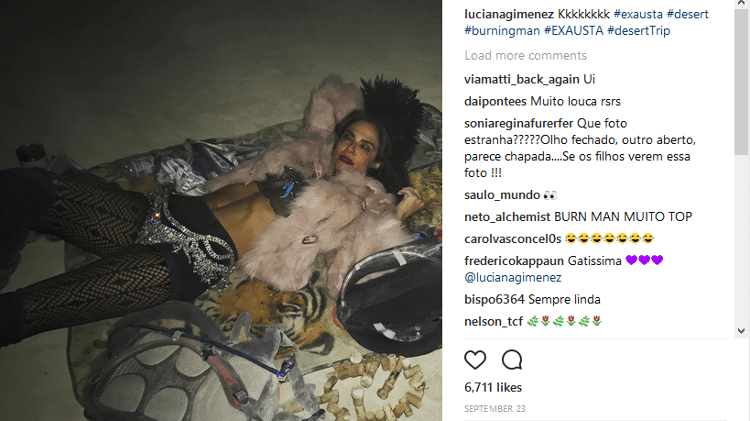 Reprodução/Instagram/lucianagimenez