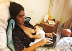 Maternidade real: Bela Gil se divide entre amamentação e trabalho - @belagil