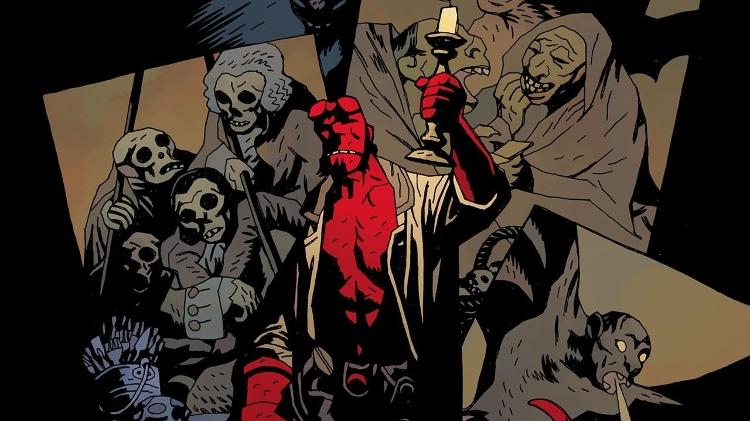 "Hellboy", criação de Mike Mignola - Reprodução - Reprodução