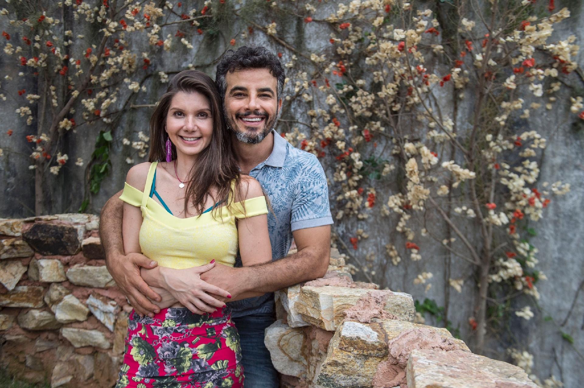 Desirée (Priscila Assum) e Juvenal (Anderson di Rizzi) - Mauricio Fidalgo/Globo