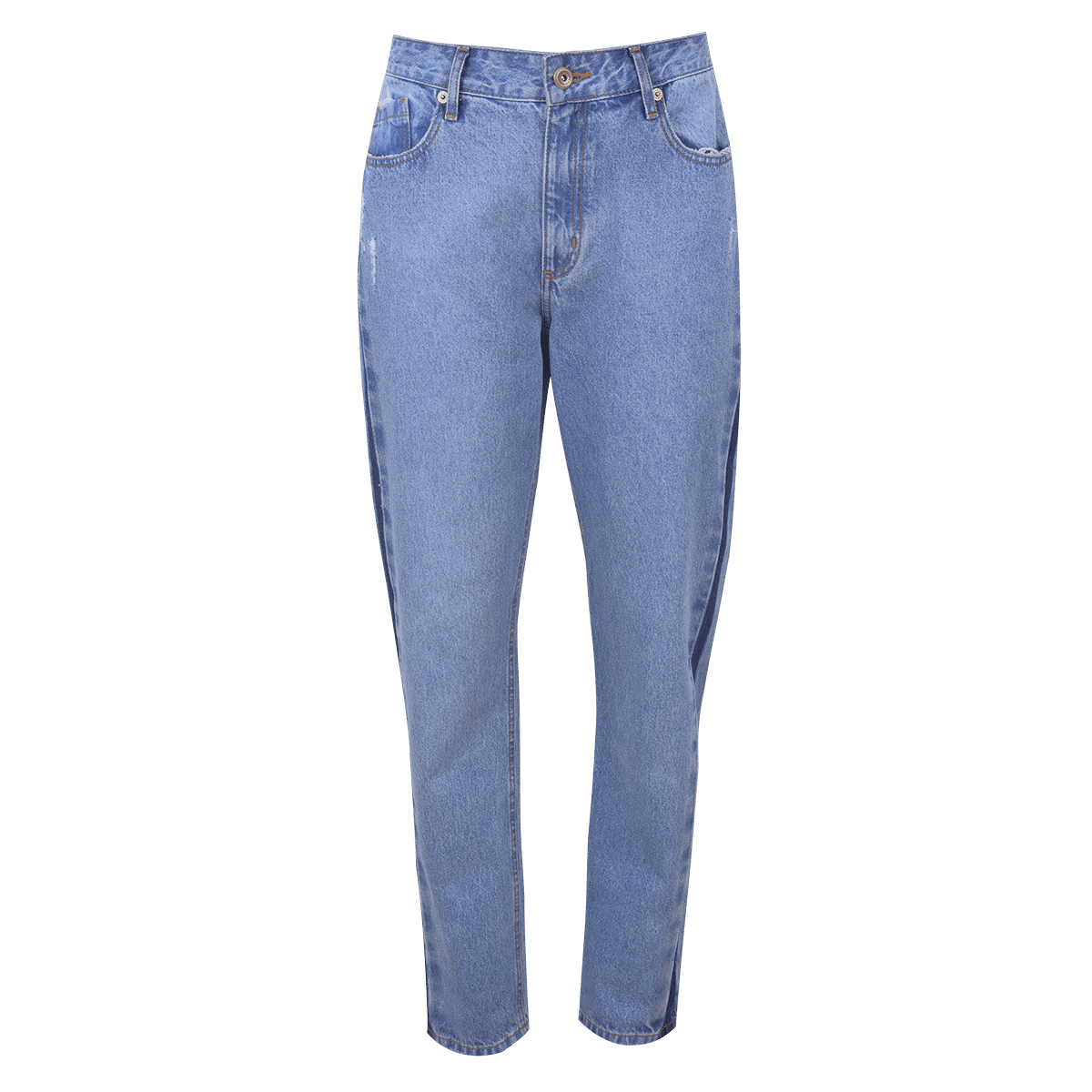 Calça jeans com 2% de elastano e detalhe lateral, R$ 348, Avanzzo, www.avanzzo.com.br - Divulgação