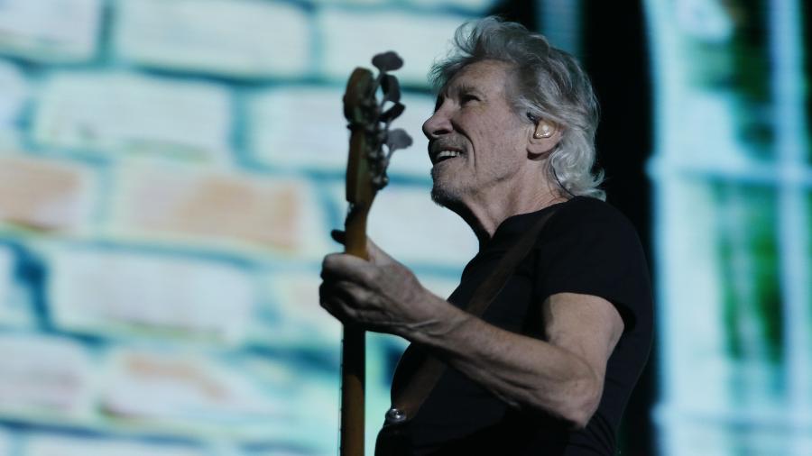 Roger Waters, fundador do Pink Floyd, se apresenta no estádio Couto Pereira, em Curitiba - Theo Marques/UOL