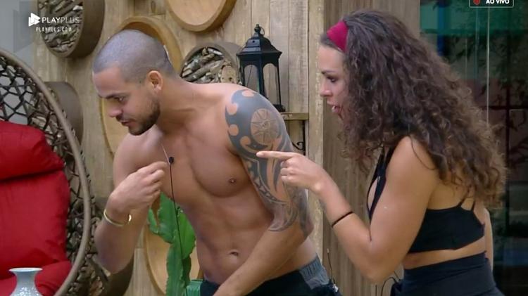 Caique e Fernanda  - Reprodução/PlayPlus - Reprodução/PlayPlus