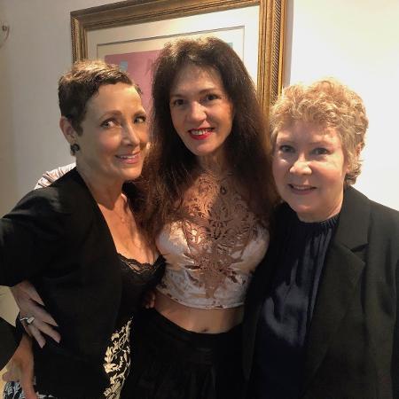 As atrizes Zaira Bueno, Zilda Mayo e Helena Ramos - Arquivo pessoal - Arquivo pessoal
