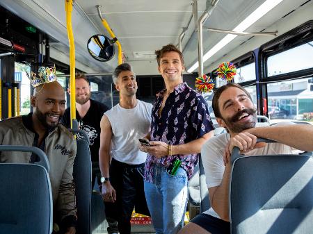 Cena da terceira temporada de "Queer Eye" - Netflix