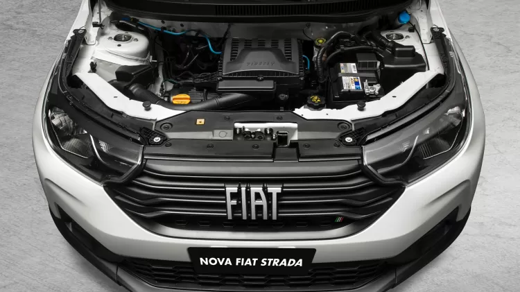 Fiat Strada 2021 motor 1.3 Firefly - Divulgação - Divulgação