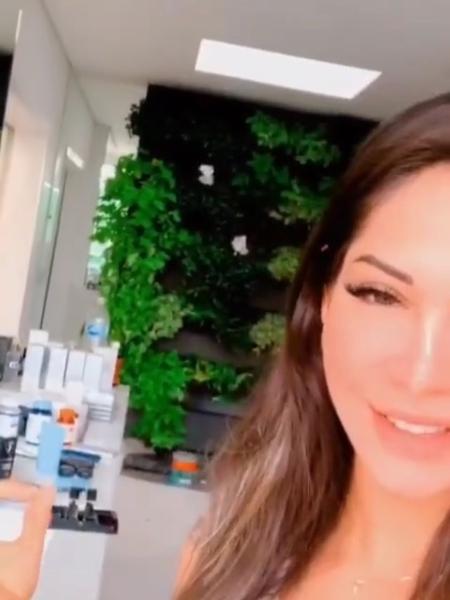 Mayra Cardi mostra reforma em banheiro de sua nova casa - Reprodução/Instagram - Reprodução/Instagram