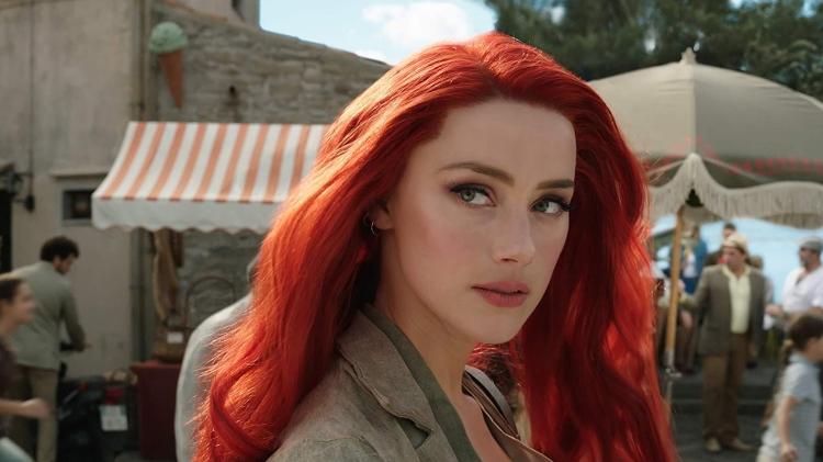 Amber Heard em 'Aquaman', de 2018