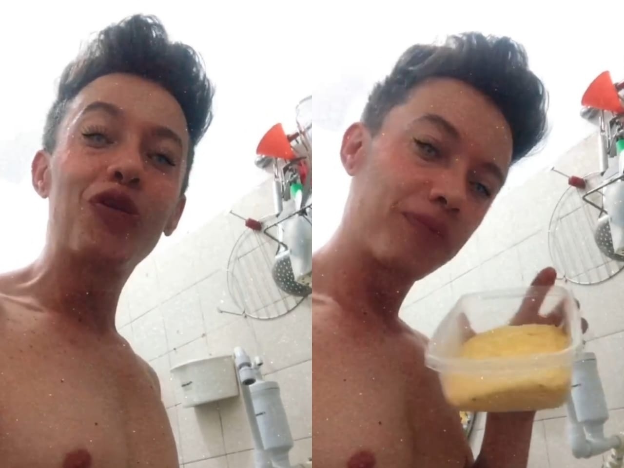 Irmão de Juliette faz tutorial de cuscuz após irmã brigar ao fazer o prato