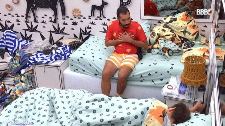 BBB 21: Gilberto fala sobre as partes íntimas de Lucas - Reprodução/Globoplay - Reprodução/Globoplay