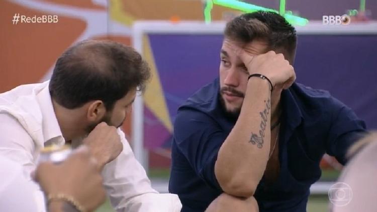 BBB 21: Arthur diz estar apaixonado durante BBB dia 101 - Reprodução/Globoplay - Reprodução/Globoplay