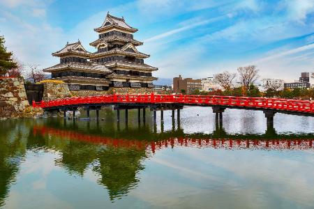 Castelo Matsumoto, no Japão - Getty Images