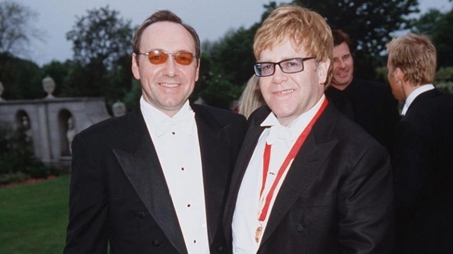 Elton John compareceu ao julgamento de Kevin Spacey - Getty Image