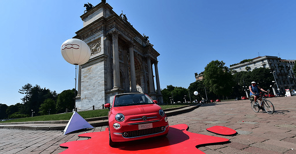 Novo Fiat 500 - Giuseppe Cacace/AFP
