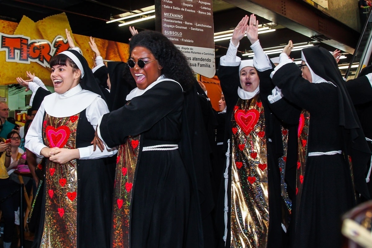 1.ago.2015- O musical "Mudança de Hábito" é baseado no filme americano homônimo, que foi sucesso de bilheteria, e estrelado por Whoopi Goldberg - Manuela Scarpa/Photo Rio News