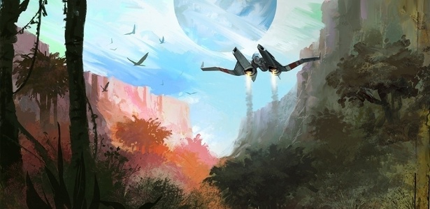 Exploração espacial é um dos atrativos de "No Man"s Sky"; jogo chegará para PS4 e PC no início de agosto - Divulgação