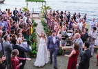 Casal escolhe cenário de Paraty para casamento com decoração rústica - Água Benta Fotografia/Divulgação