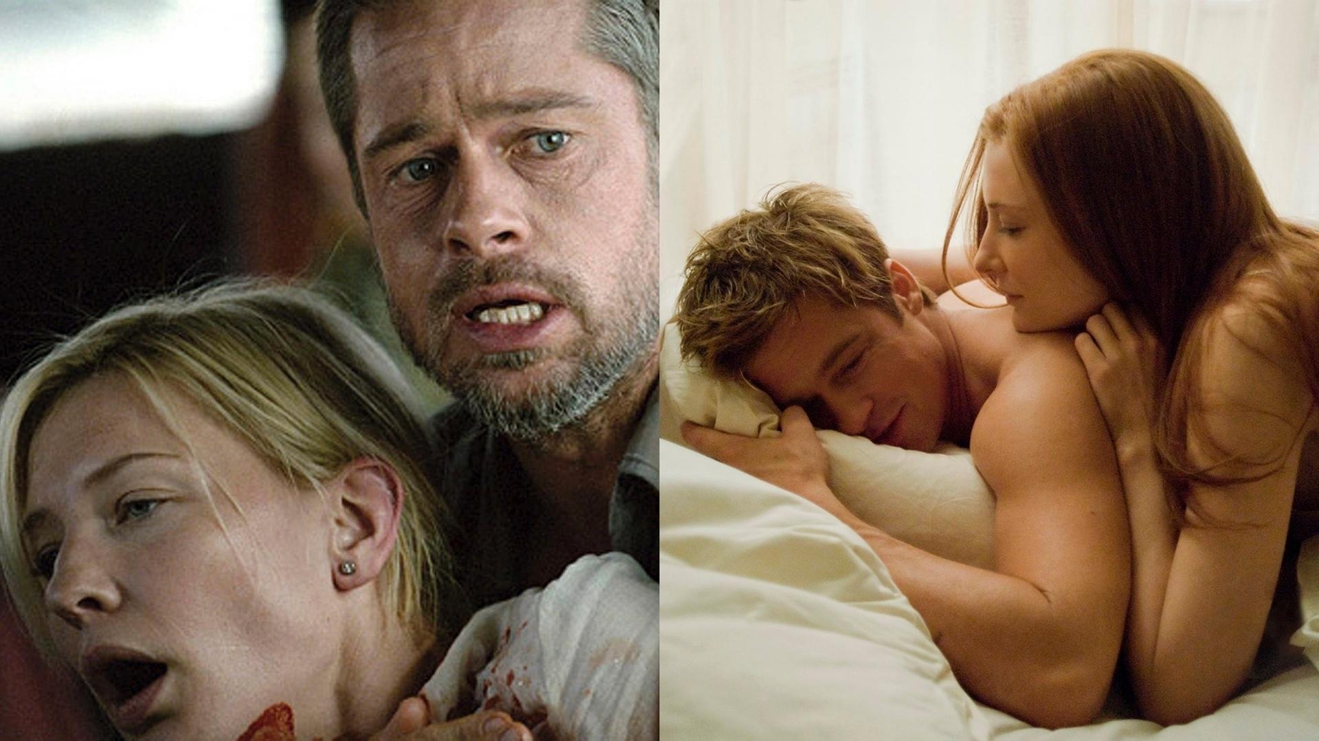 Cenas dos filmes "Babel" (2006), de Alejandro González Iñárritu e "O Curioso Caso de Benjamin Button" (2008), de David Fincher - Reprodução/Montagem