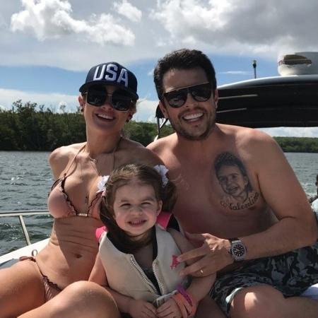 Mirella Santos e Ceará com a filha, Valentina - Reprodução/Instagram - Reprodução/Instagram