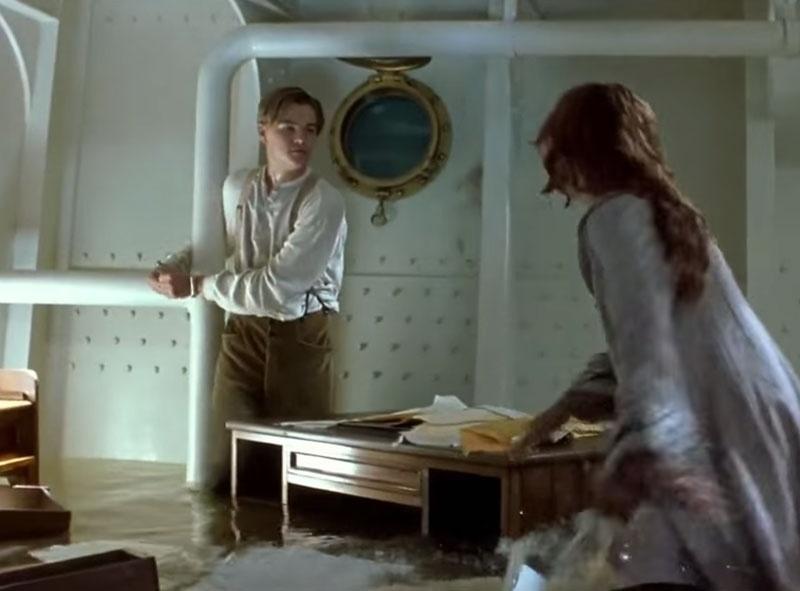 Cena do filme Titanic - Divulgação