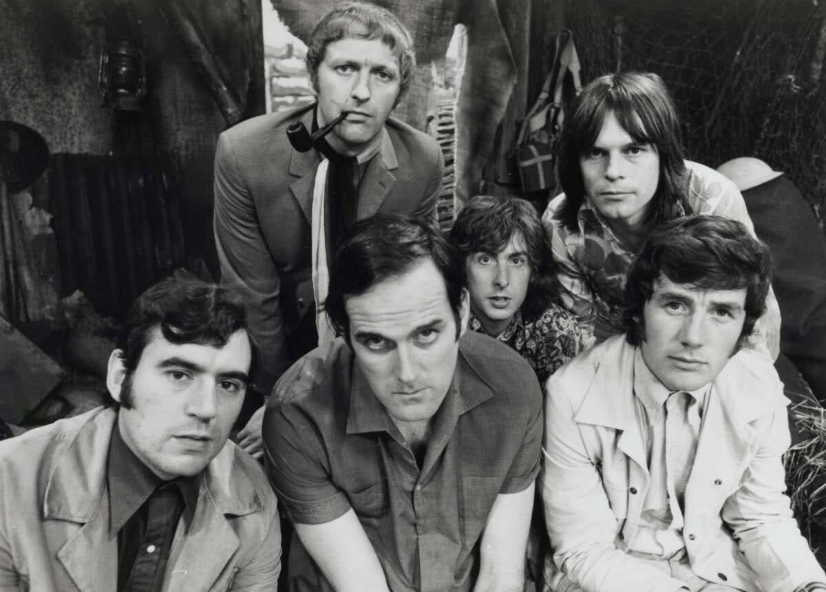 O elenco de Monty Python - Reprodução