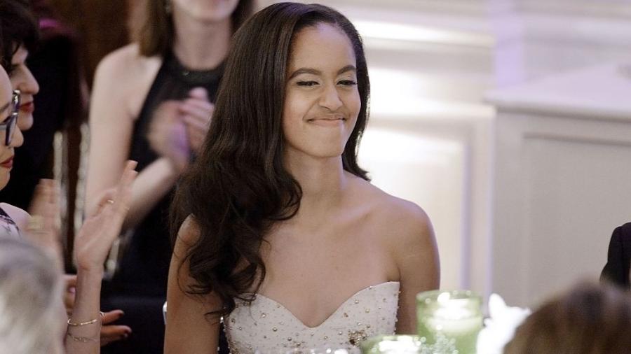 Malia Obama, a filha mais velha de Barack e Michelle Obama - Getty Images