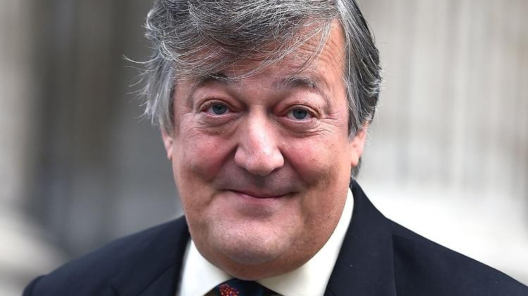 O ator e escritor britânico Stephen Fry, 61 - Getty Images - Getty Images