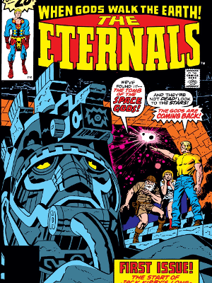 Capa da HQ de "Os Eternos" - Reprodução