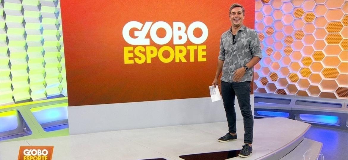 Ivan Moré no "Globo Esporte" - Reprodução/TV Globo