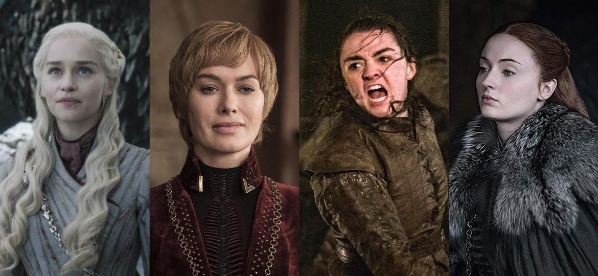 Daenerys, Cersei, Arya e Sansa: as mulheres poderosas de "Game of Thrones" - Divulgação e Montagem/UOL