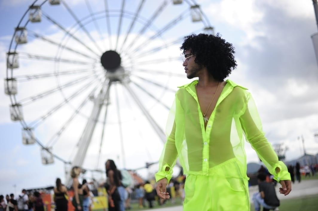 Neon é tendência no Rock In Rio 2019 - BRUNA PRADO/ UOL