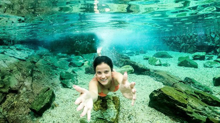 Parque das Fontes, no Rio Quente Resorts  - Divulgação - Divulgação