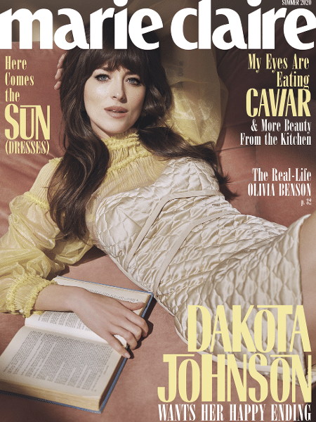Dakota Johnson na capa da edição "Summer 2020" da revista Marie Claire americana - Divulgação