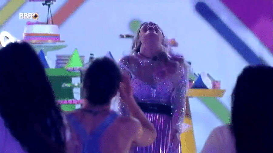 BBB 21: Viih Tube imita Xuxa em sua festa - Reprodução/Globoplay