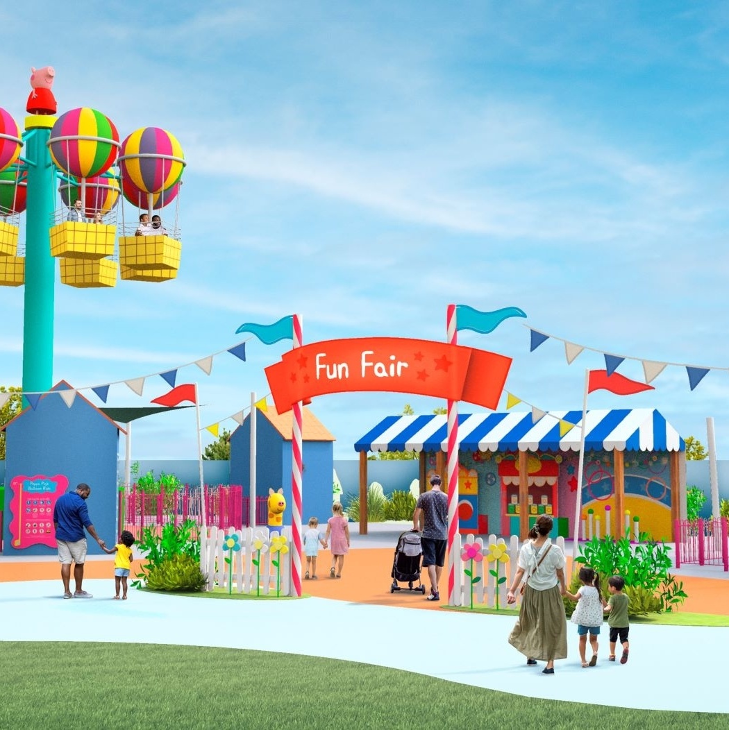Desenho animado Peppa Pig vai ganhar dois parques de diversões