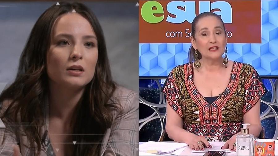 Sonião Abrão critiva entrevista de Larissa Manoela para o Fantástico