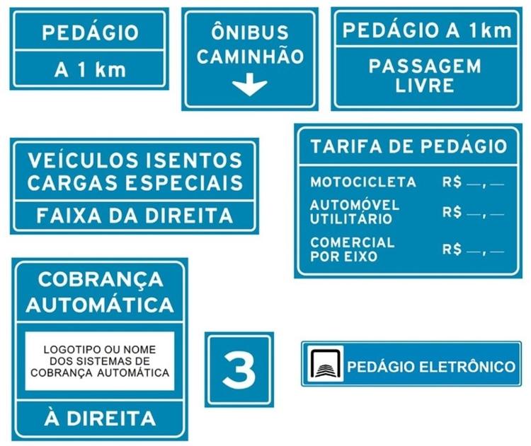 O nome "free flow" dá lugar a "pedágio eletrônico" na sinalização, para evitar má interpretação