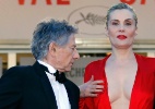 Roman Polanski confere o decote da mulher no Festival de Cannes - Regis Duvignau/Reuters