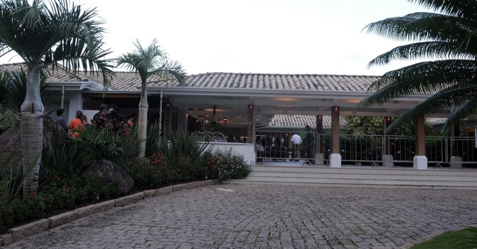 25.maio.2013 - Fachada do hotel onde foi realizado o casamento de Paulo Henrique Ganso e Giovanna Costi Gonçalves
