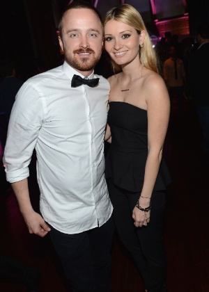 Aaron Paul e a mulher, Lauren Parsekian