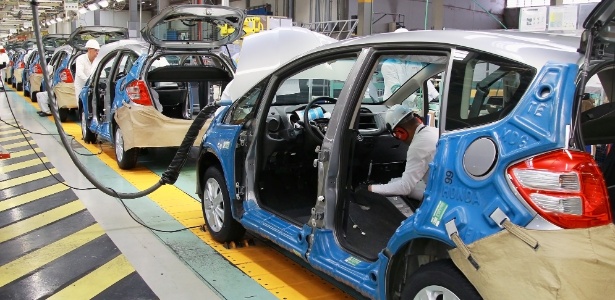 Fábrica da Honda em Sumaré (SP) produz atualmente Fit, City e Civic; CR-V e Accord são importados - Divulgação