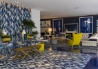 Tons de azul reforçam conceito de casa de praia na Casa Cor - Divulgação