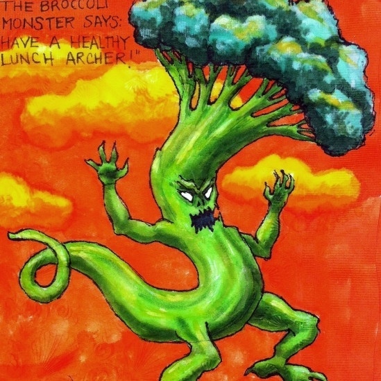 A artista e fotógrafa Nina Levy, de Nova York, encontrou uma forma criativa de divertir seus filhos na hora do lanche: ela desenha diariamente, há sete anos, os personagens favoritos das crianças em guardanapos, colocados em suas lancheiras da escola - Nina Levy/Caters