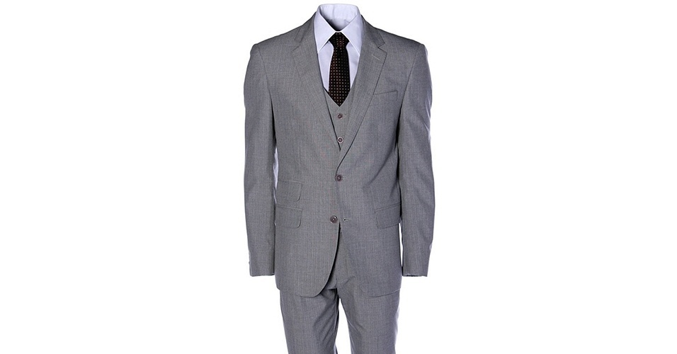 Terno com corte rente ao corpo (R$ 1.700), camisa social branca (a partir de R$ 219), gravata de seda (R$ 164), na Rich (Tel.: 11 3062- 2516). Preço pesquisado em maio de 2013 e sujeito a alteração - Divulgação