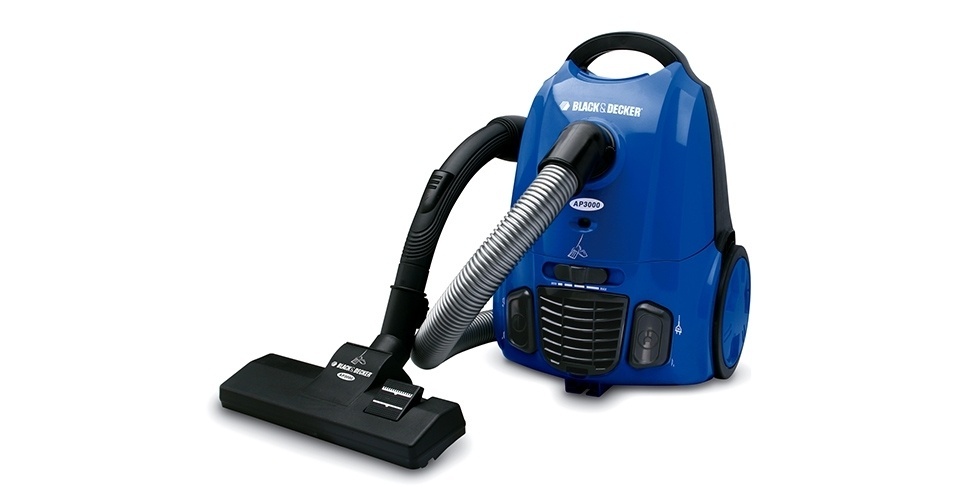 Aspirador de pó com filtro Hepa e potência de 1.400W; R$ 179,90, da Black & Decker - Divulgação