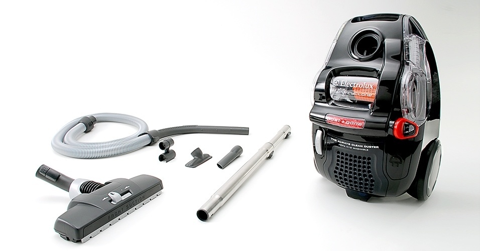 Aspirador de pó Super Cyclone com filtro Hepa e potência de 1.200W; R$ 1.499,88, da Electrolux - Divulgação